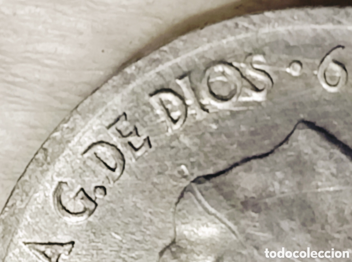 Monedas con errores: Moneda Espa&ntilde;a (1959)SC/errores - Foto 18