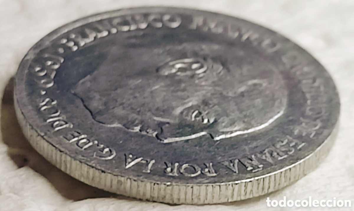 Monedas con errores: Moneda Espa&ntilde;a (1959)SC/errores - Foto 23