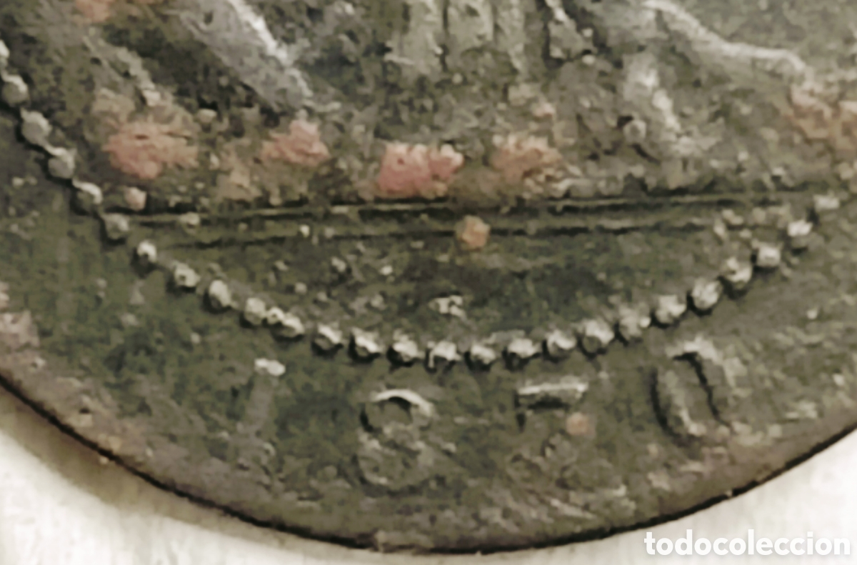Monedas con errores: Moneda Espa&ntilde;a (1870) error m&uacute;ltiple - Foto 5