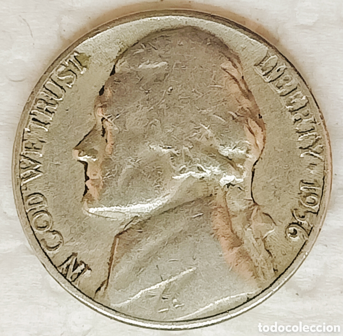 Monedas con errores: Moneda EE.UU (1956) var&iacute;ante mecanica