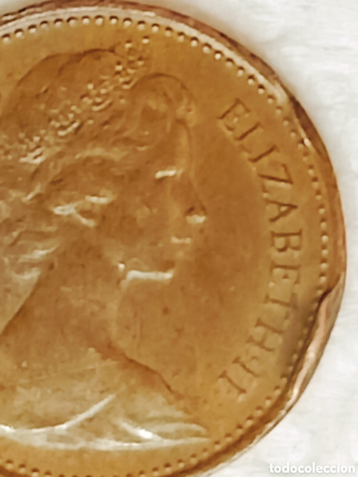 Monedas con errores: Moneda R.Unido (1975) error mayor - Foto 4