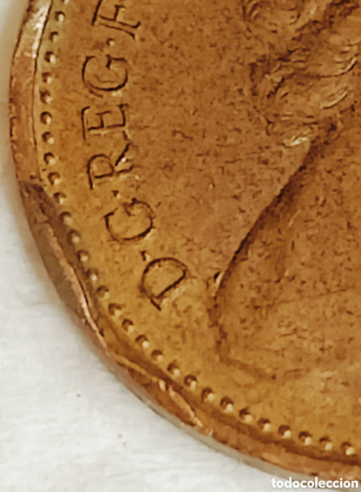 Monedas con errores: Moneda R.Unido (1975) error mayor - Foto 6
