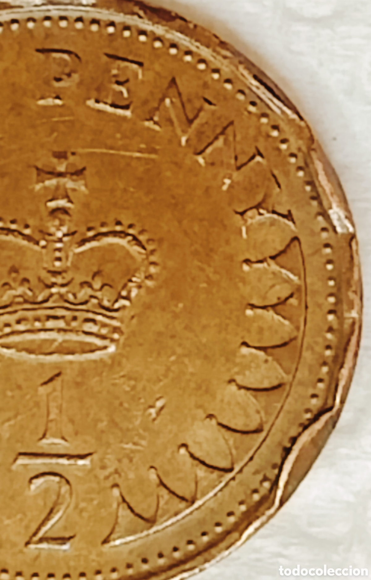 Monedas con errores: Moneda R.Unido (1975) error mayor - Foto 14