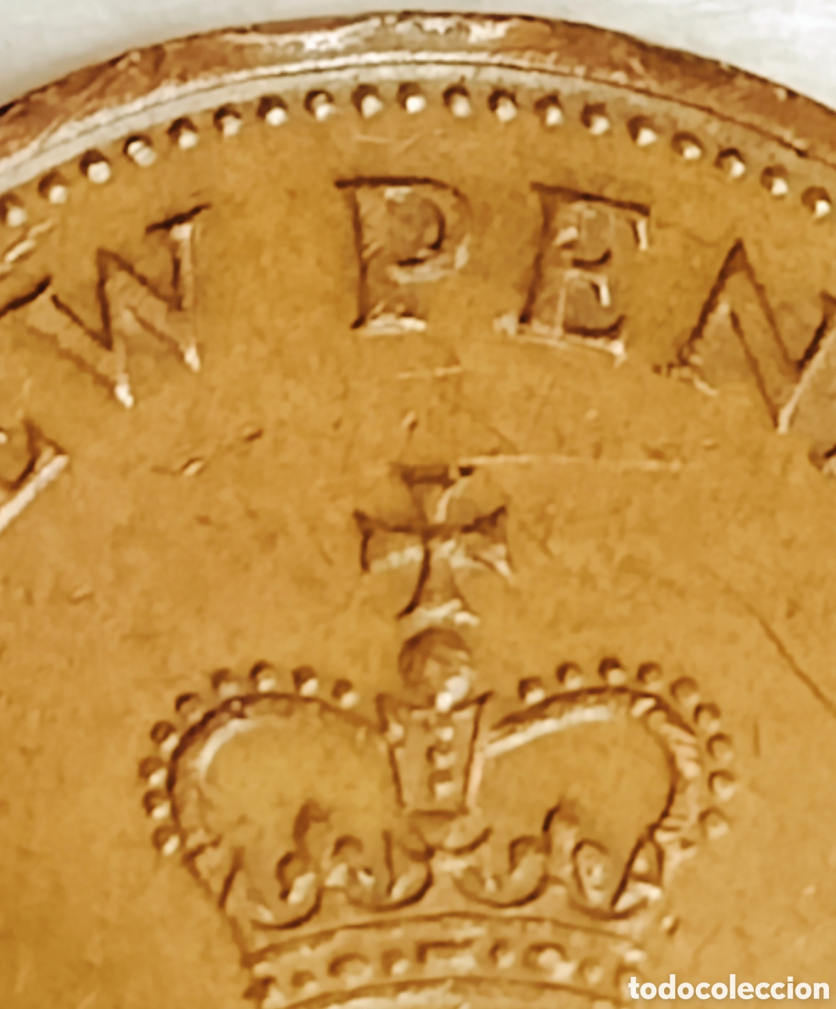 Monedas con errores: Moneda R.Unido (1975) error mayor - Foto 16