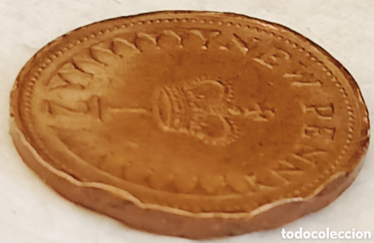 Monedas con errores: Moneda R.Unido (1975) error mayor - Foto 21