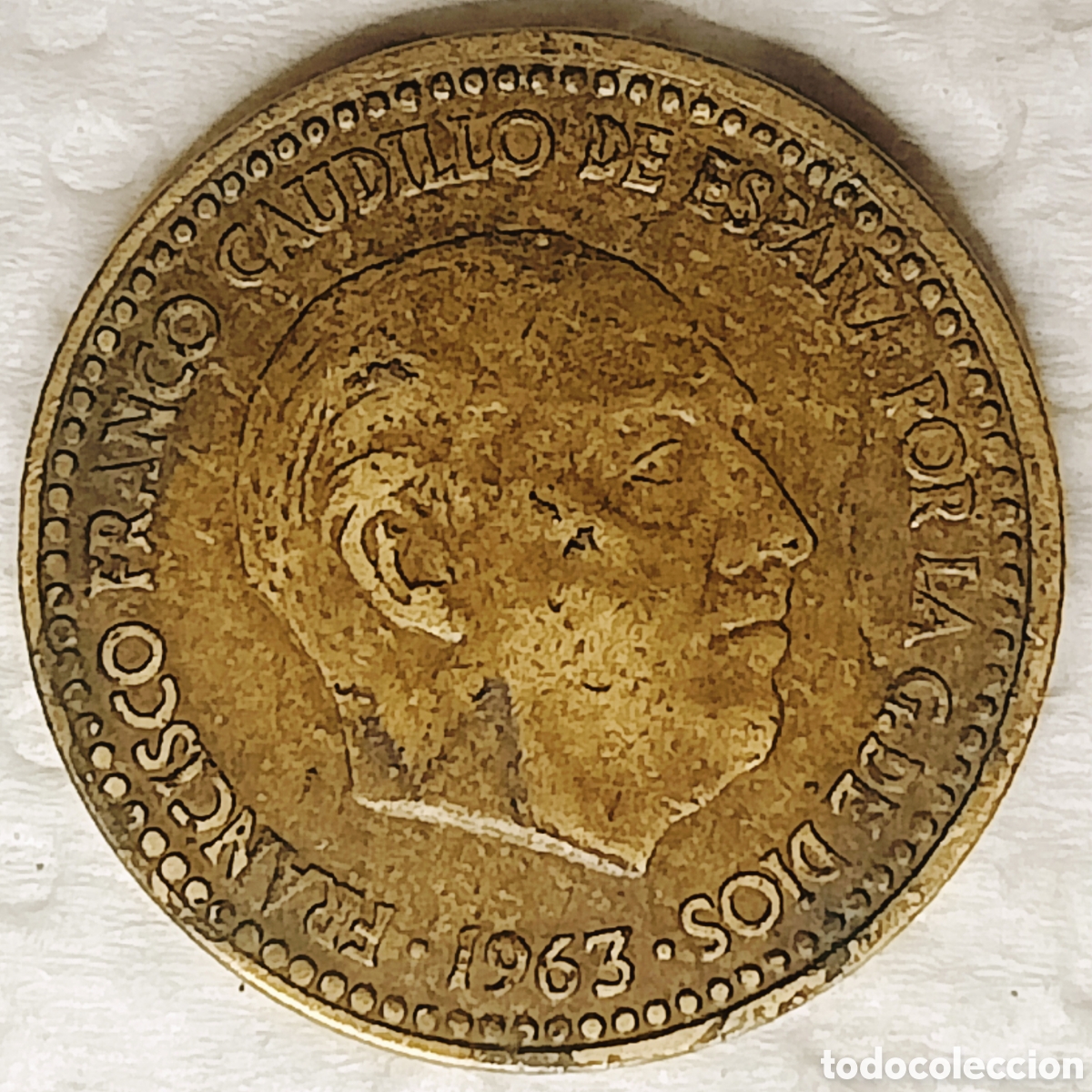 Monedas con errores: Moneda Espa&ntilde;a (f.franco)1963*63-error