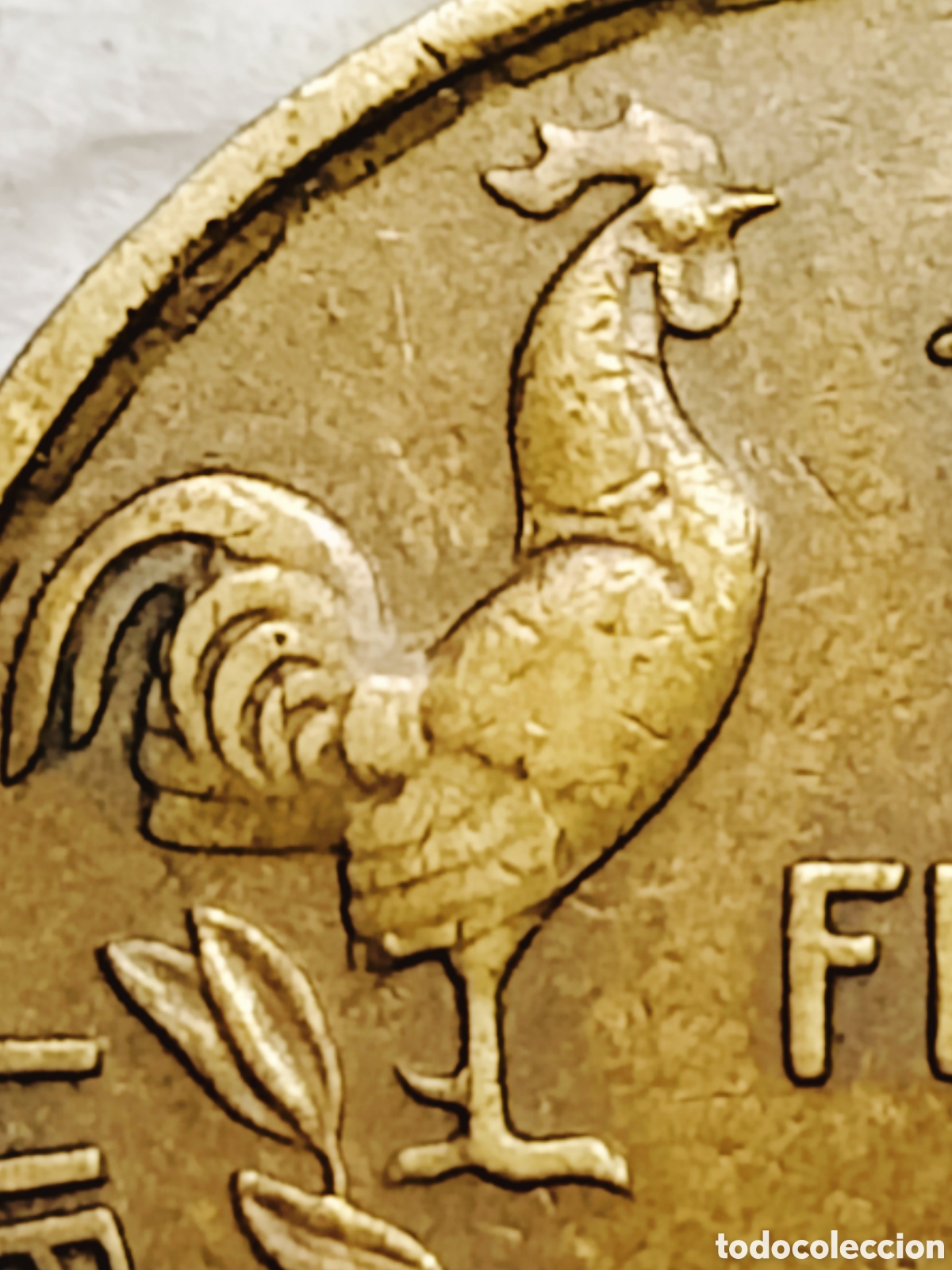 Monedas con errores: Moneda Francia (1953-B) var&iacute;ante - Foto 11