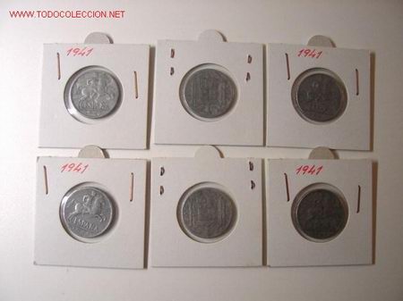 Monedas de Espa&ntilde;a: 10 CENTIMOS DE 1941    (6) - Foto 1