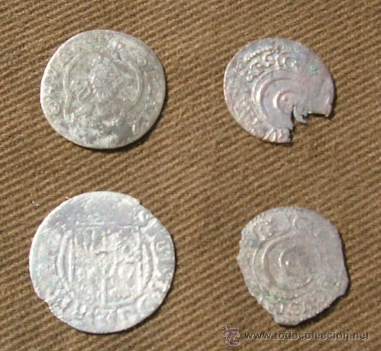 Monedas de Espa&ntilde;a: Cuatro monedas de plata - Foto 1
