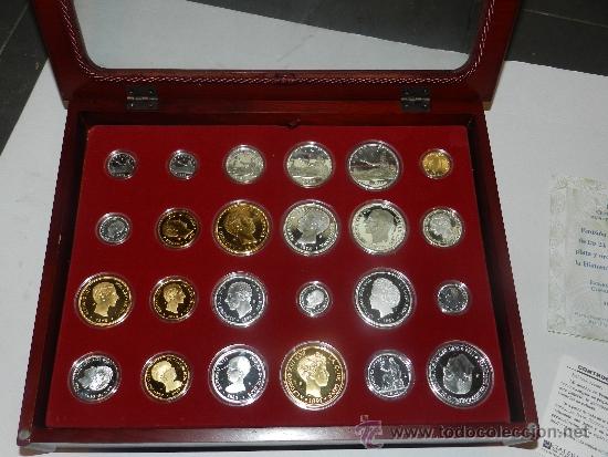 coleccion de 24 monedas de historia de la peset - Compra venta en  todocoleccion