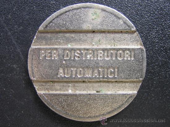 Monedas de Espa&ntilde;a: Moneda per distribution automatici. M 2&acute;8 cm D - Foto 1