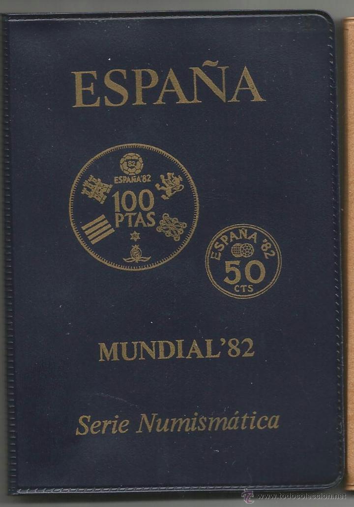 Monedas de Espa&ntilde;a: Cartera con las monedas del a&ntilde;o 1980 - Foto 1