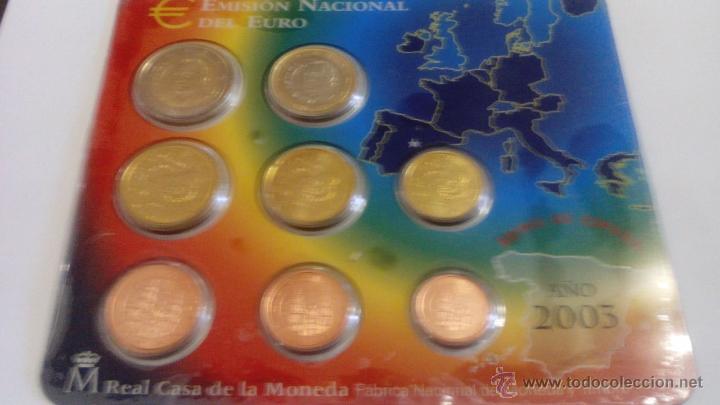 Monedas de Espa&ntilde;a: CARTERA OFICIAL EURO 2003 - Foto 1