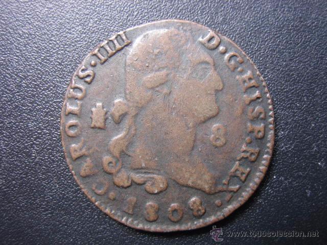 Monedas de Espa&ntilde;a: Moneda coleccionable de Ortiz. Moneda de los Borbones. 8 maravedies - Foto 2