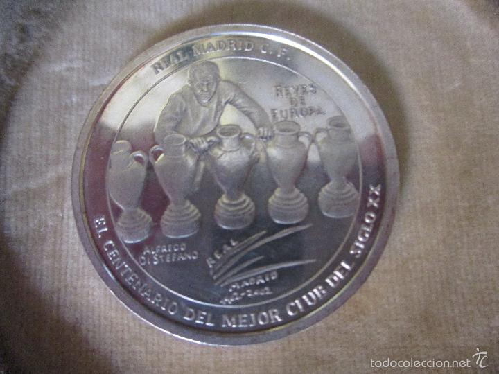 Monedas de Espa&ntilde;a: Moneda de plata del real madrid - Foto 2