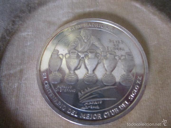 Monedas de Espa&ntilde;a: Moneda de plata del real madrid - Foto 3