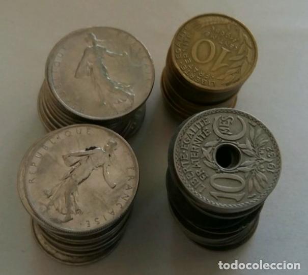 Monedas de España: Lote Monedas de Francia - Foto 2 - 107843563