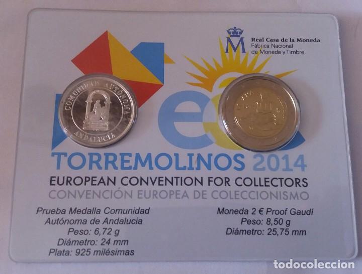 CONVENCION EUROPEA COLECCIONISMO TORREMOLINOS 2014 (Numismática - España Modernas y Contemporáneas - Colecciones y Lotes de conjunto)