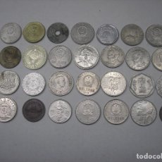 Monedas de España: LOTE DE 28 MONEDAS DEL MUNDO. METAL , HOJA Nº.8