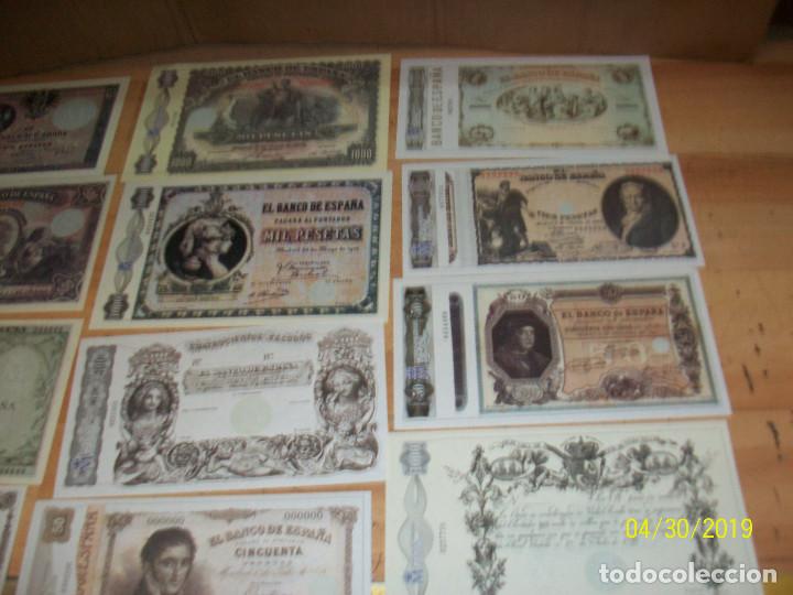 Monedas de España: VOLECCION DE FASCIMILES DE BILLETES ESPAÑOLES - Foto 11 - 161780774
