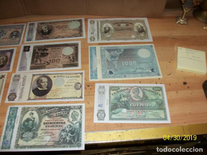 Monedas de España: VOLECCION DE FASCIMILES DE BILLETES ESPAÑOLES - Foto 13 - 161780774