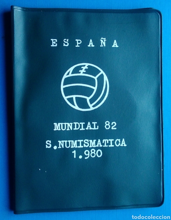 Monedas de España: Cartera España Mundial Futbol 1982 Serie Numismatica 1980 monedas Juan Carlos I - Foto 1 - 165786677
