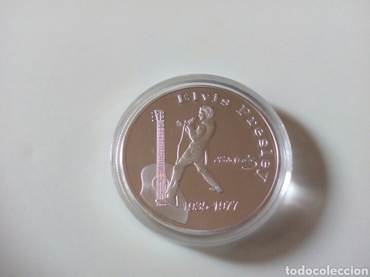 Monedas de Espa&ntilde;a: MONEDA PLATA ELVIS PRESLEY - Foto 2