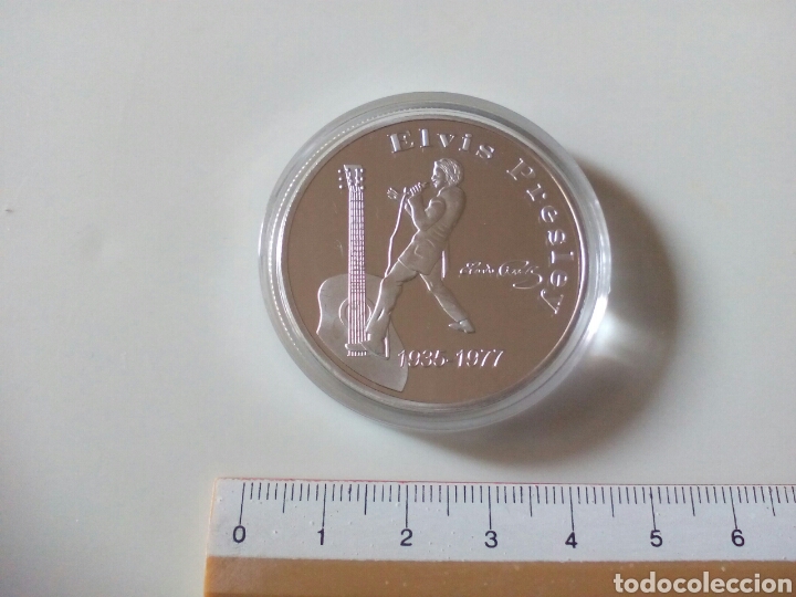 Monedas de Espa&ntilde;a: MONEDA PLATA ELVIS PRESLEY - Foto 3