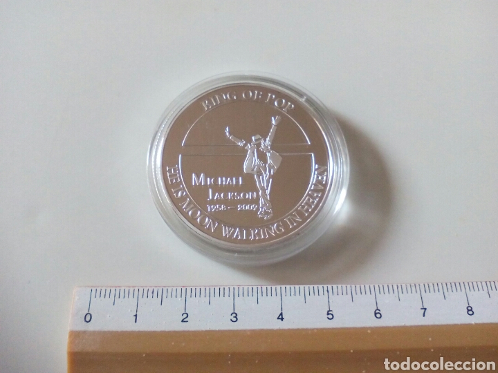 Monedas de Espa&ntilde;a: MONEDA PLATA DE MICHAEL JACKSON - Foto 2