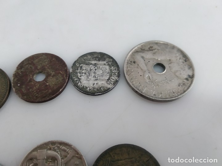 Monedas de Espa&ntilde;a: lote de monedas antiguas - Foto 4