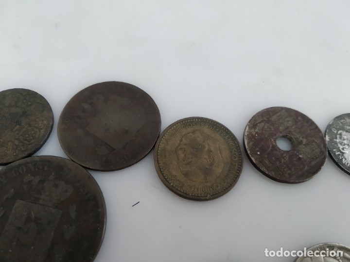 Monedas de Espa&ntilde;a: lote de monedas antiguas - Foto 5