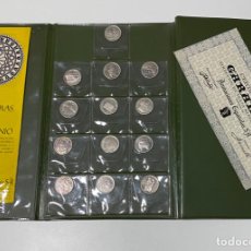 Monedas de España: LAS TRECE ARRAS BIBLICAS DEL MATRIMONIO EN PLATA DE LEY 925 CON CERTIFICADO Y ESTUCHE. Lote 185880502