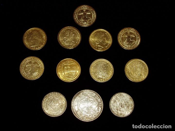 Monedas de Espa&ntilde;a: Monedas reproducci&oacute;n - Foto 1
