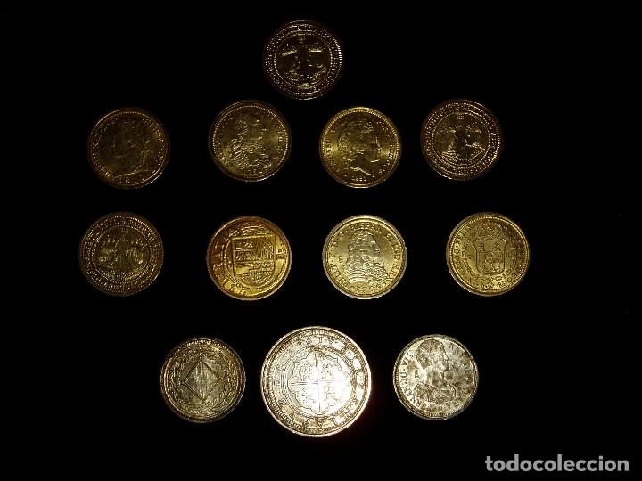 Monedas de Espa&ntilde;a: Monedas reproducci&oacute;n - Foto 2