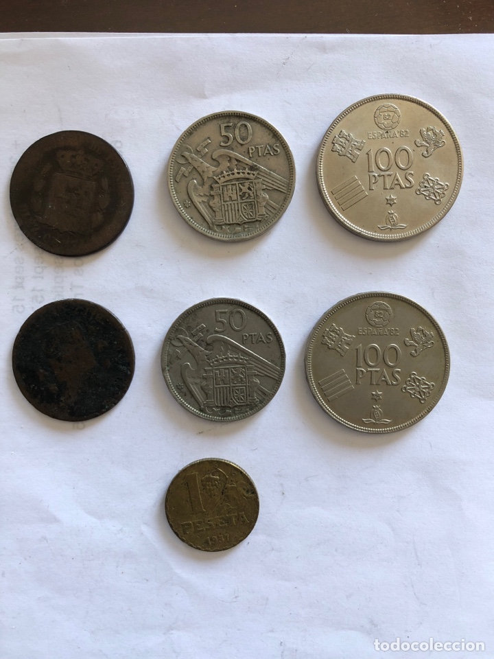 Monedas de Espa&ntilde;a: Lote de monedas espa&ntilde;olas - Foto 1