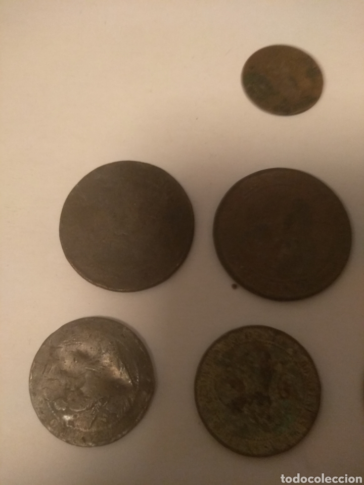 Monedas de Espa&ntilde;a: Lote monedas cobr&eacute; espa&ntilde;olas - Foto 2