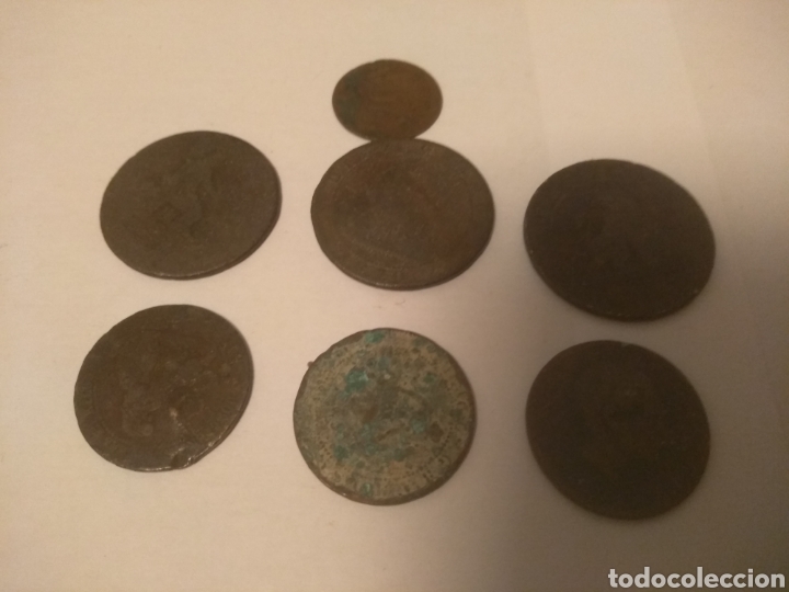 Monedas de Espa&ntilde;a: Lote monedas cobr&eacute; espa&ntilde;olas - Foto 4