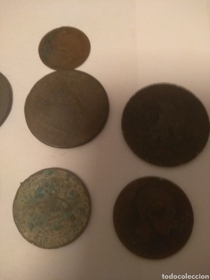 Monedas de Espa&ntilde;a: Lote monedas cobr&eacute; espa&ntilde;olas - Foto 6