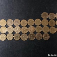 Monedas de España: CONJUNTO DE 30 MONEDAS 20 CENTIMOS DE FRANCIA 1967 - 1997 KM 930. Lote 198110243