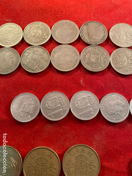 Monedas de Espa&ntilde;a: Lote de pesetas - Foto 6