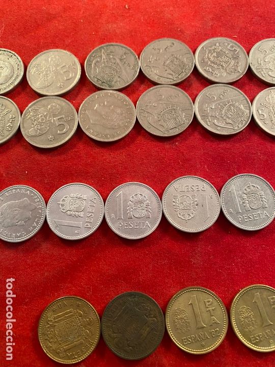 Monedas de Espa&ntilde;a: Lote de pesetas - Foto 7
