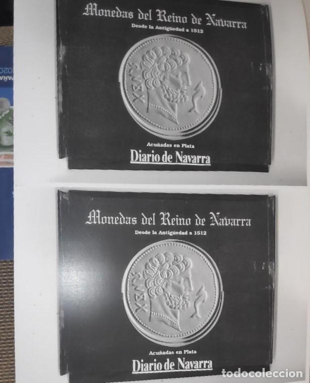 Monedas de España: NAVARRA 13 MONEDAS DE PLATA- COLECCION EN ESTUCHE *MONEDAS DEL REYNO DE NAVARRA -1*COMPLETA + FICHAS - Foto 7 - 283210253