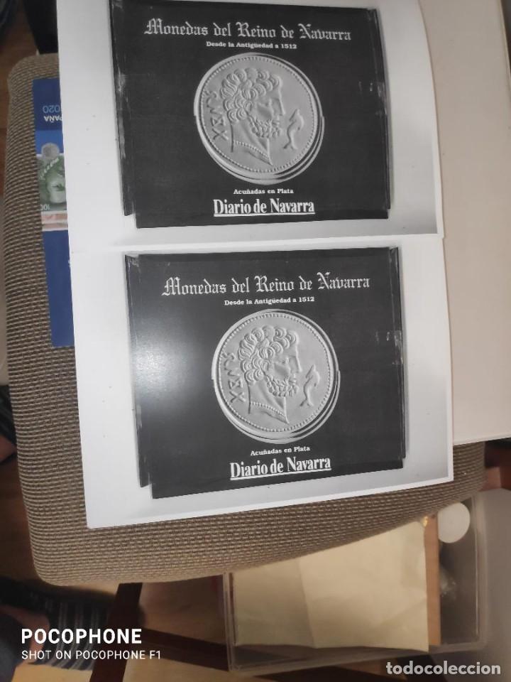 Monedas de España: NAVARRA 13 MONEDAS DE PLATA- COLECCION EN ESTUCHE *MONEDAS DEL REYNO DE NAVARRA -1*COMPLETA + FICHAS - Foto 20 - 283210253