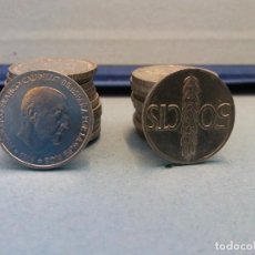 Monedas de España: LOTE DE 25 MONEDAS. 50 CTS. FRANCISCO FRANCO CAUDILLO DE ESPAÑA.. Lote 255970065