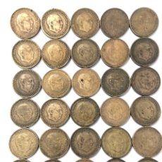 Monedas de España: 30 MONEDAS DE 1 PESETA DE 1953 ESTRELLA DEL 62. ESPECIAL REVENDEDOR.. Lote 340475958