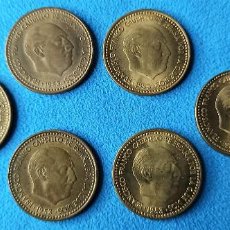 Monedas de España: LOTE COMPLETO PESETAS ESTADO ESPAÑOL 1953 (*54-56-60-61-62 Y 63) S/C & S/C-. Lote 301388343