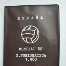 Monedas de España: CARTERA MONEDAS MUNDIAL FUTBOL ESPAÑA 82 MUNDIAL FUTBOL SERIE NUMISMATICA 1980. Lote 322311063