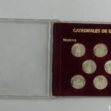 Monedas de España: ~ SET DE 8 MONEDAS PLATA DE LEY CATEDRALES DE ESPAÑA BBV TRIBUNA ~. Lote 327573028