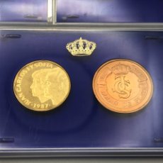 Monedas de España: 500 PESETAS. PRUEBAS DE LA FNMT. ASÍ NACE UNA MONEDA.. Lote 328948908