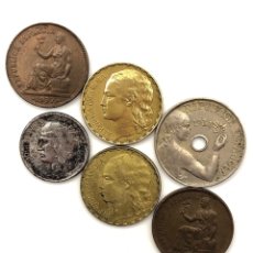 Monedas de España: GRAN LOTE II REPUBLICA ESPAÑOLA. 6 MONEDAS.. Lote 329463568